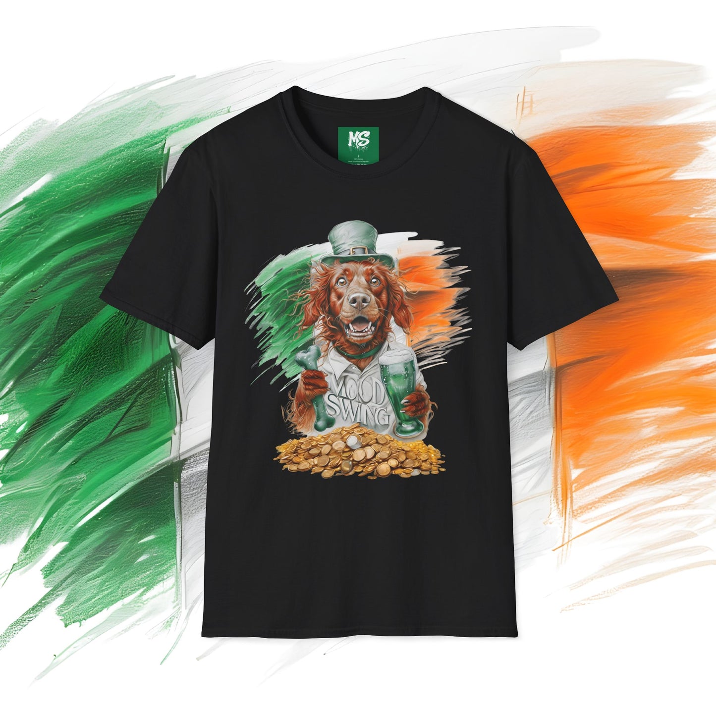 Leprechaun Dog T-Shirt for St. Patrick's Day