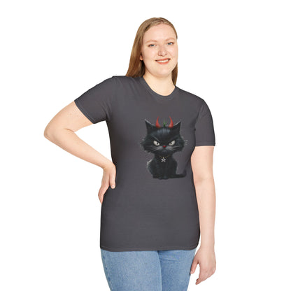 "Devil Cat" Unisex Softstyle T-Shirt