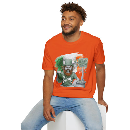 St. Patrick's Day Mood Swing Unisex Softstyle T-Shirt