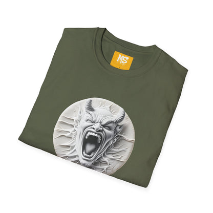Demon wafer Unisex Graphic T-Shirt - Fierce Beast Design