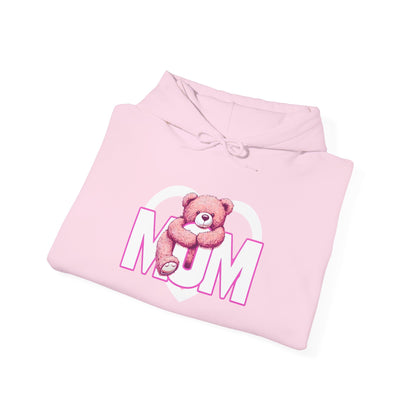 Cute Mum Bear Hoodie – Cozy Unisex Sweatshirt for Mother's Day