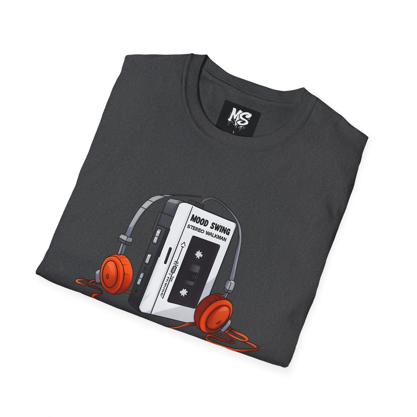 "Walkman Waves" Unisex Softstyle T-Shirt