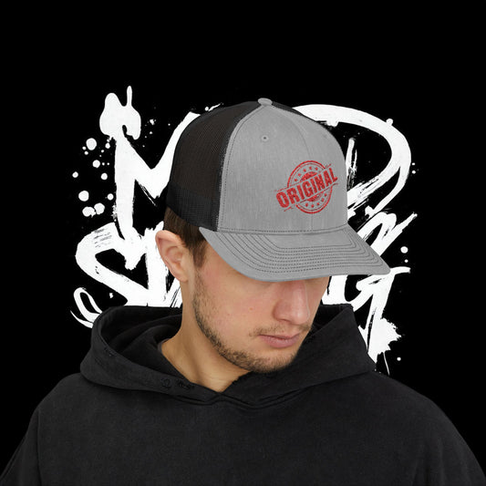 Original Snapback Trucker Cap - Stylish & Versatile Hat for Everyday Wear