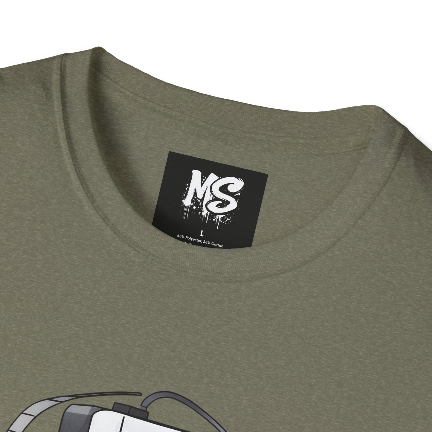 "Walkman Waves" Unisex Softstyle T-Shirt