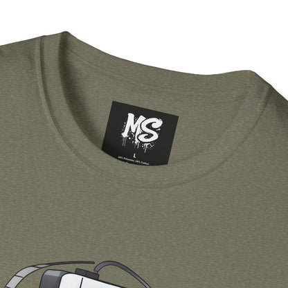 "Walkman Waves" Unisex Softstyle T-Shirt