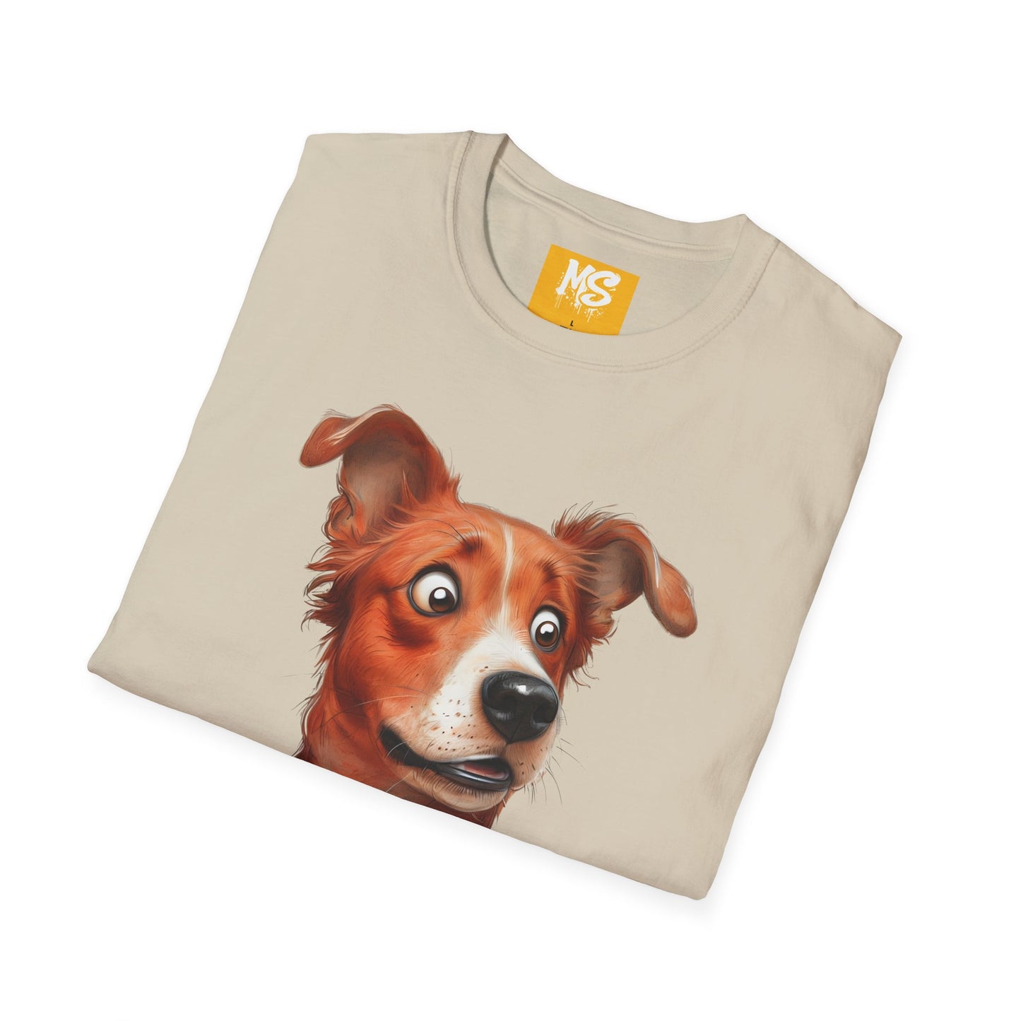 Funny Dog Graphic T-Shirt - 'UMM...' Design for Pet Lovers