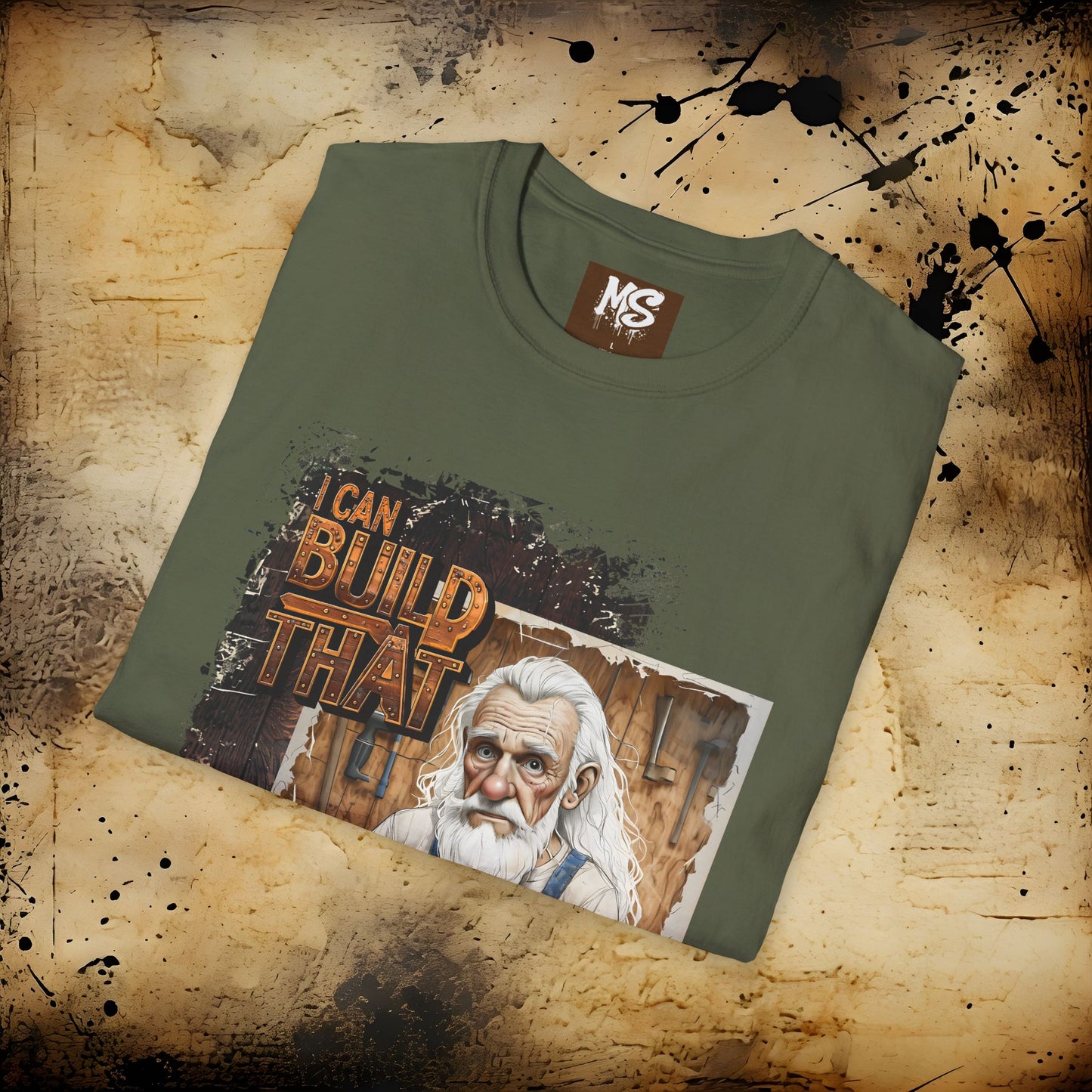 Funny Builder Unisex Softstyle T-Shirt | I Can Build That | Great Gift for Dads and DIY Enthusiasts