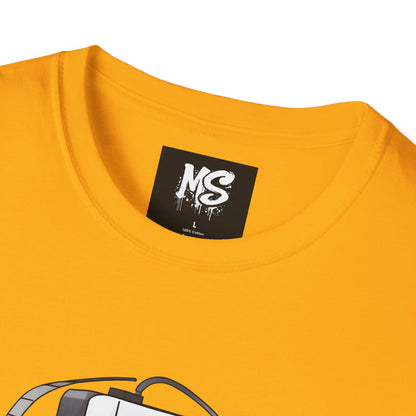 "Walkman Waves" Unisex Softstyle T-Shirt