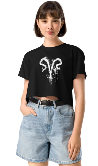 Aries Allure Women’s crop top